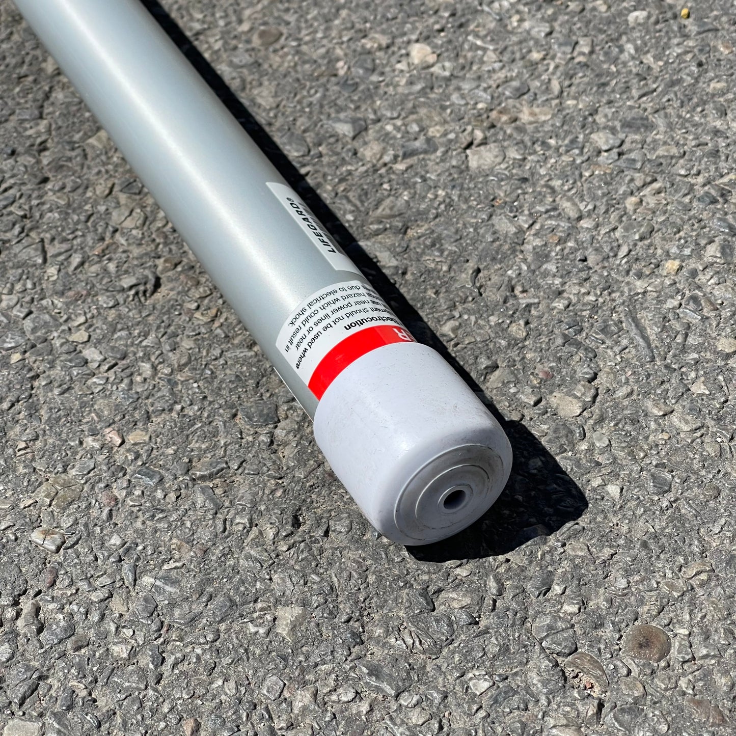 Z@ PENTAIR 1-Piece Lifeguard Straight Pole 16 ft R191116 ALUMINUM ~2.32 lbs (New, Small Dents)