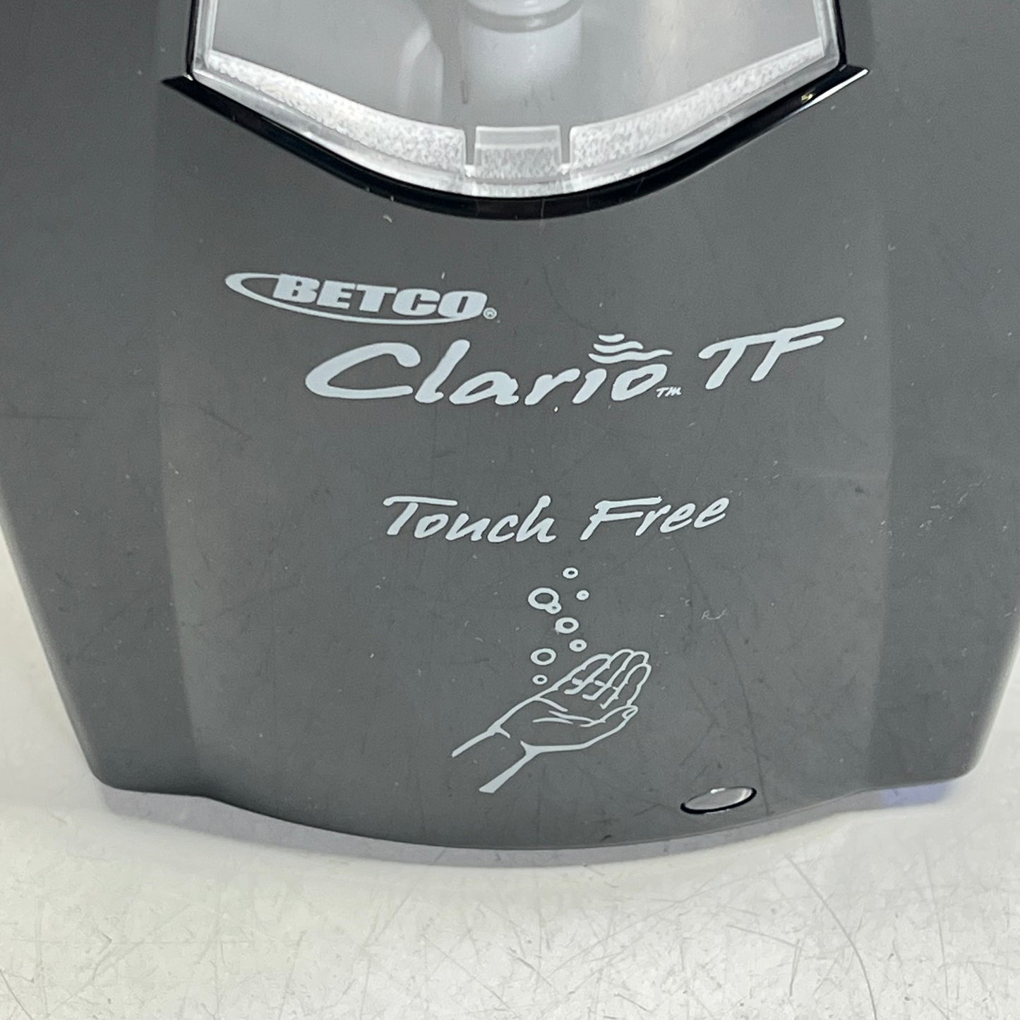 BETCO CLARIO Touch Free Foam Soap Dispenser W/ Batteries 12" L Black 91968-00