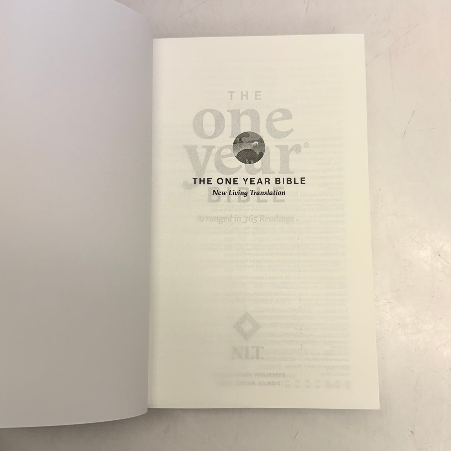NEW LIVING The One Year Bible Softcover The Entire Bible In 365 Readings 51899