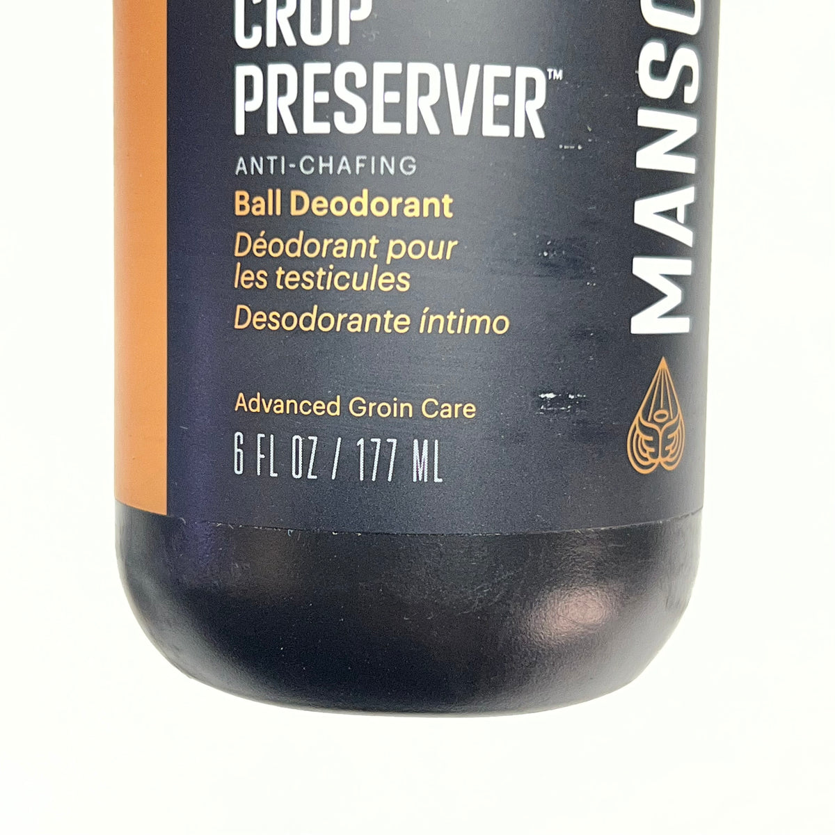 MANSCAPED (3 PACK) Crop Preserver Ball Deodorant Soothing Aloe 6 Fl Oz
