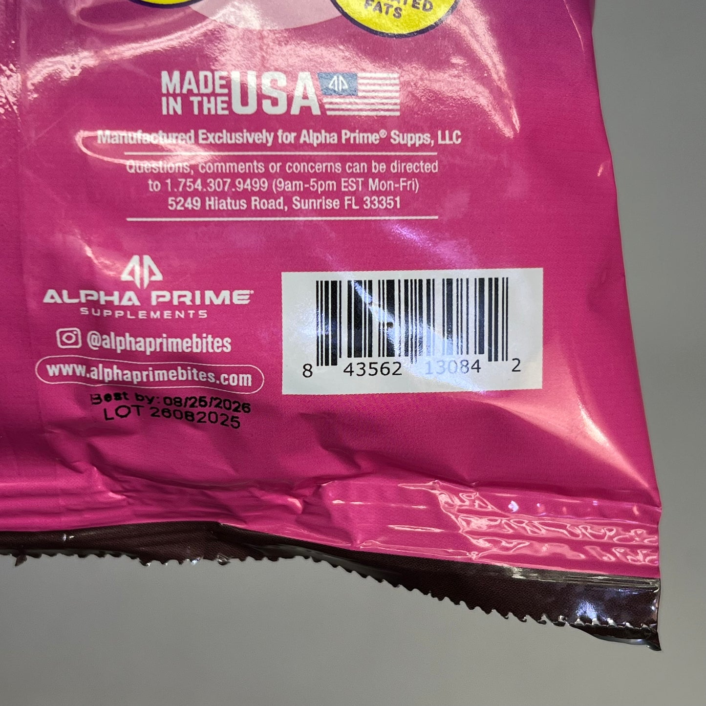 PRIME BITES (12 PACK) Protein Mini Muffins Chocolate Fudge 2.12oz BB 08/26