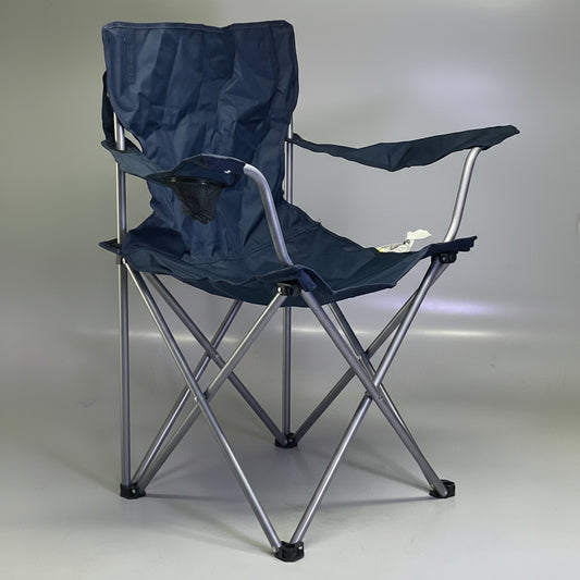 OZARK TRAIL Folding Chair Sz 32"W x 19"D x 32"H FC-96806BOD, Dark Blue