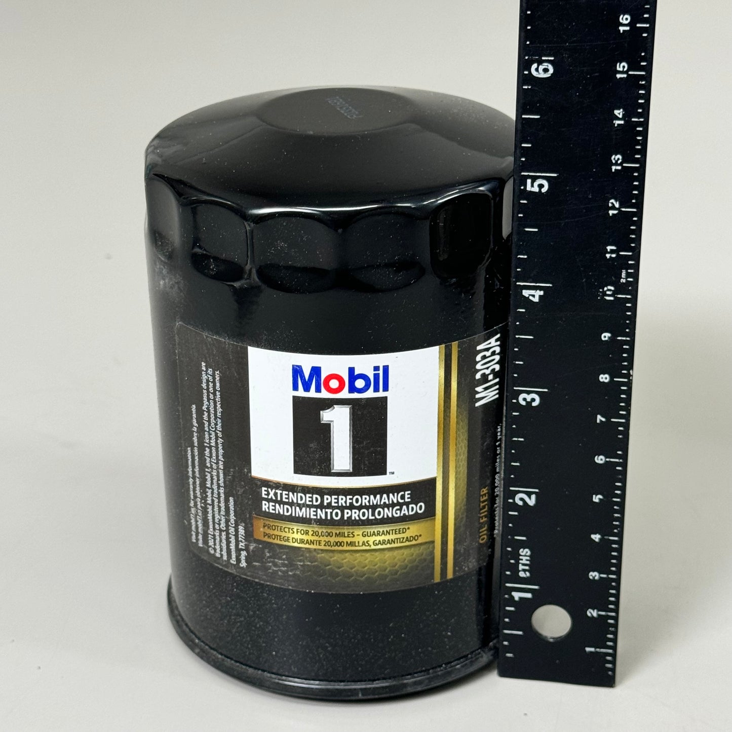 MOBIL (2 PACK) Oil Filter for Chevrolet, Hummer Protects 20,000 Miles M1-303A