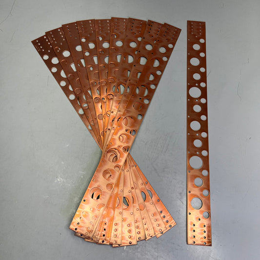 HOLDRITE (10 PACK) Heavy Gauge Copper Stub Bracket 1/2",3/4",1-1/4" 26" L  107-26