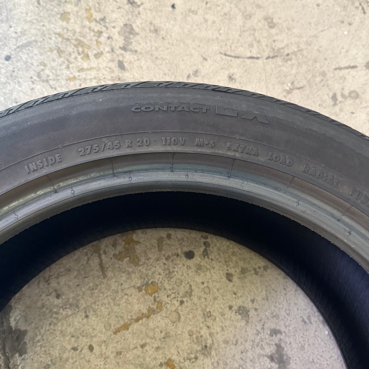 CONTINENTAL (2 PACK) Crosscontact LX Sport 275/45R20 Tire 275/45R20 DOT 4324