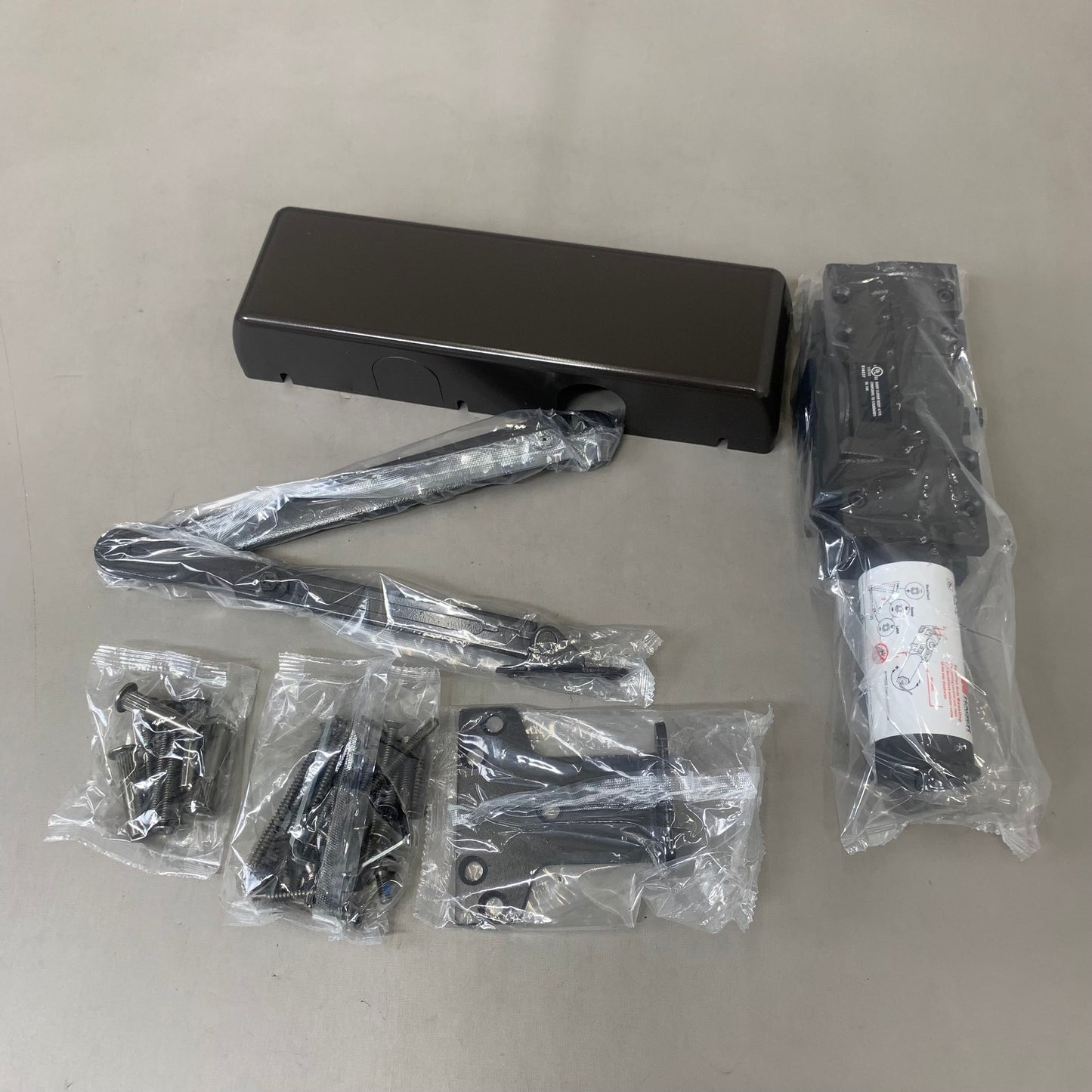 HAGER Cast Iron Door Closer 5100 Series 1-6 Adjust Dark Bronze 5100-MLT-16-DBZ