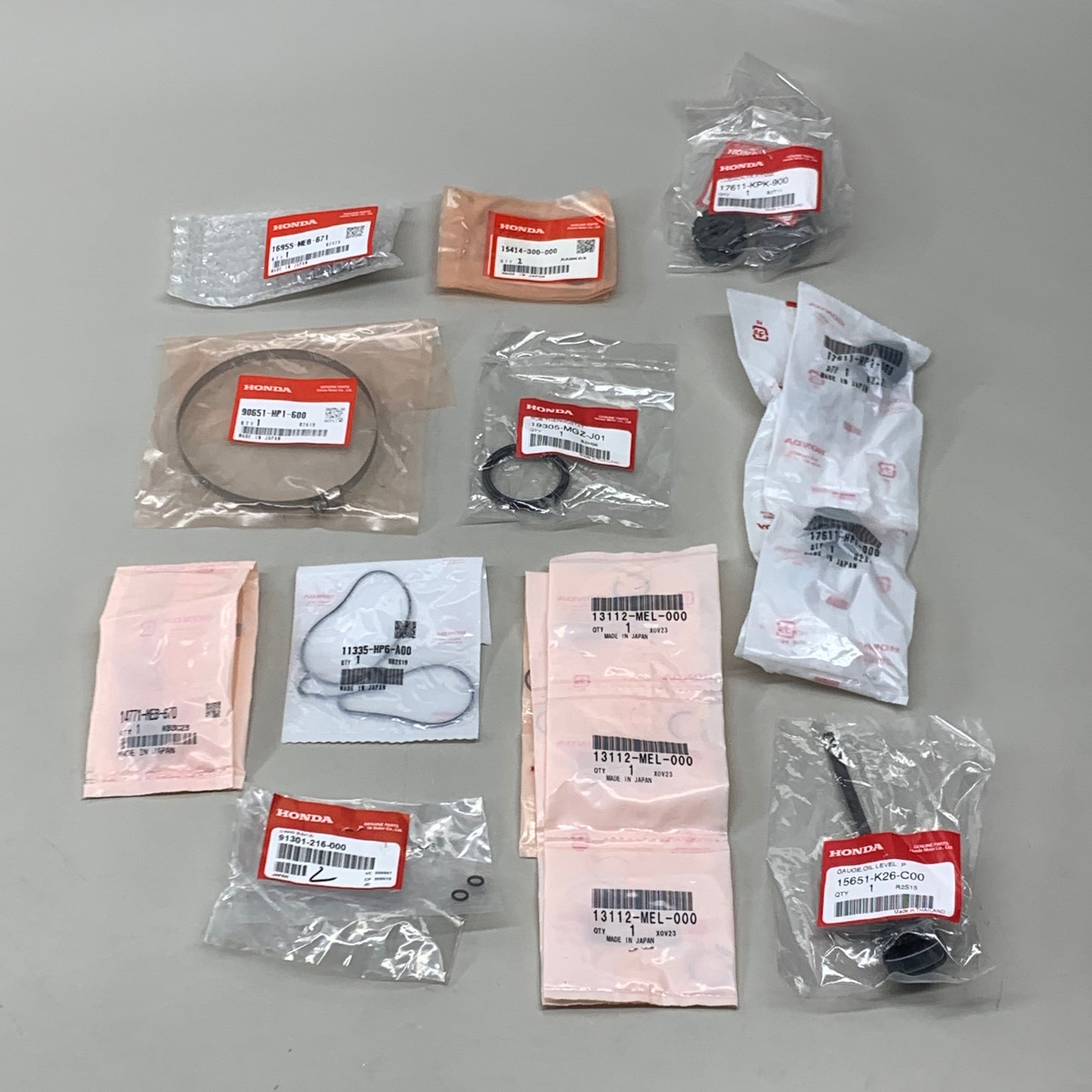 HONDA OEM 40 PACK! Miscellaneous Bulk Parts Lot for Dirt Bike, ATV or SIde-by-Side