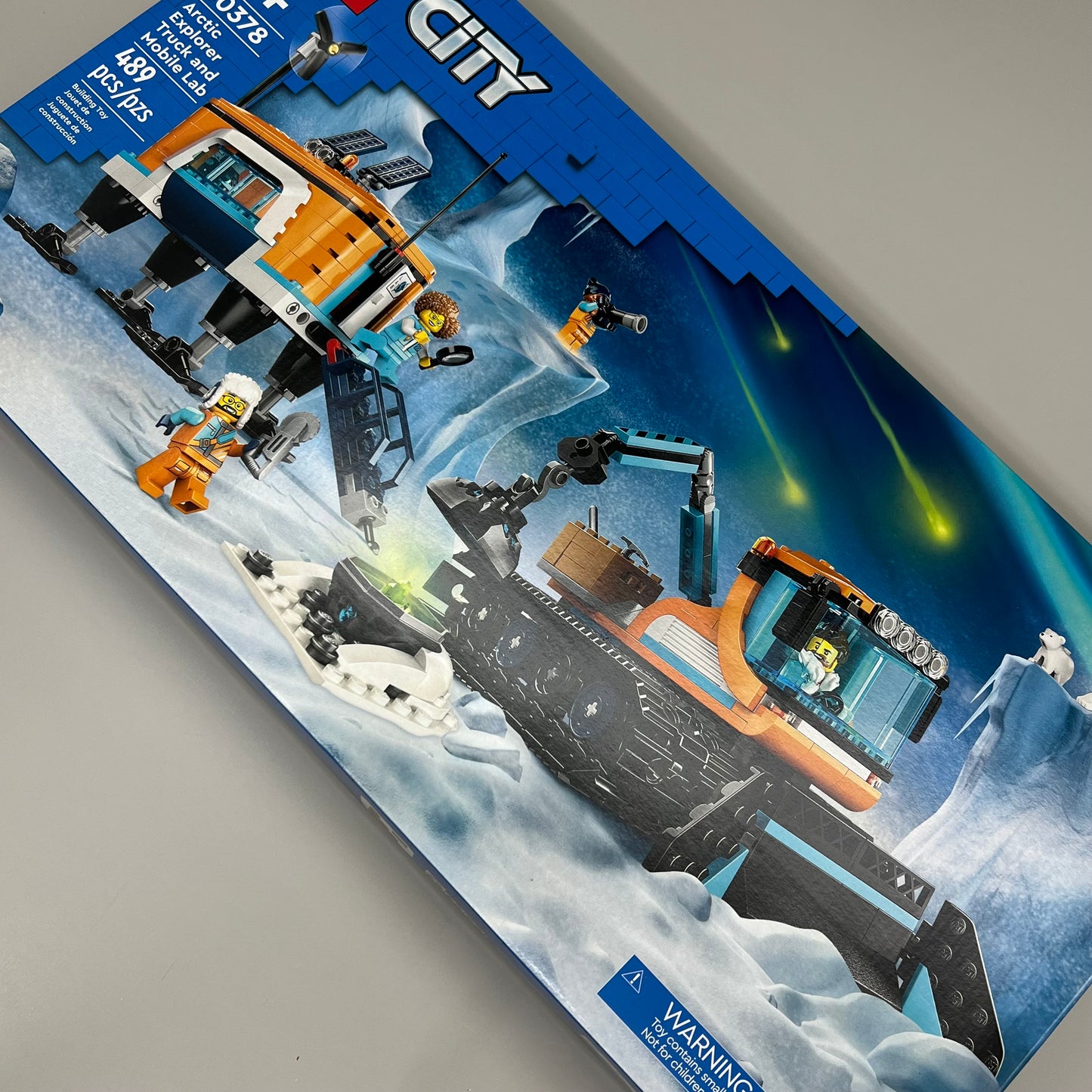 LEGO CITY Arctic Explorer Truck & Mobile Lab w/ MiniFigures Ages 6+ 489pcs 60378