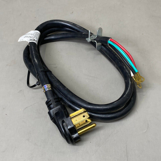 SOUTHWIRE Wire Range Power Cord 6' Cord, 10AWG Black 601004