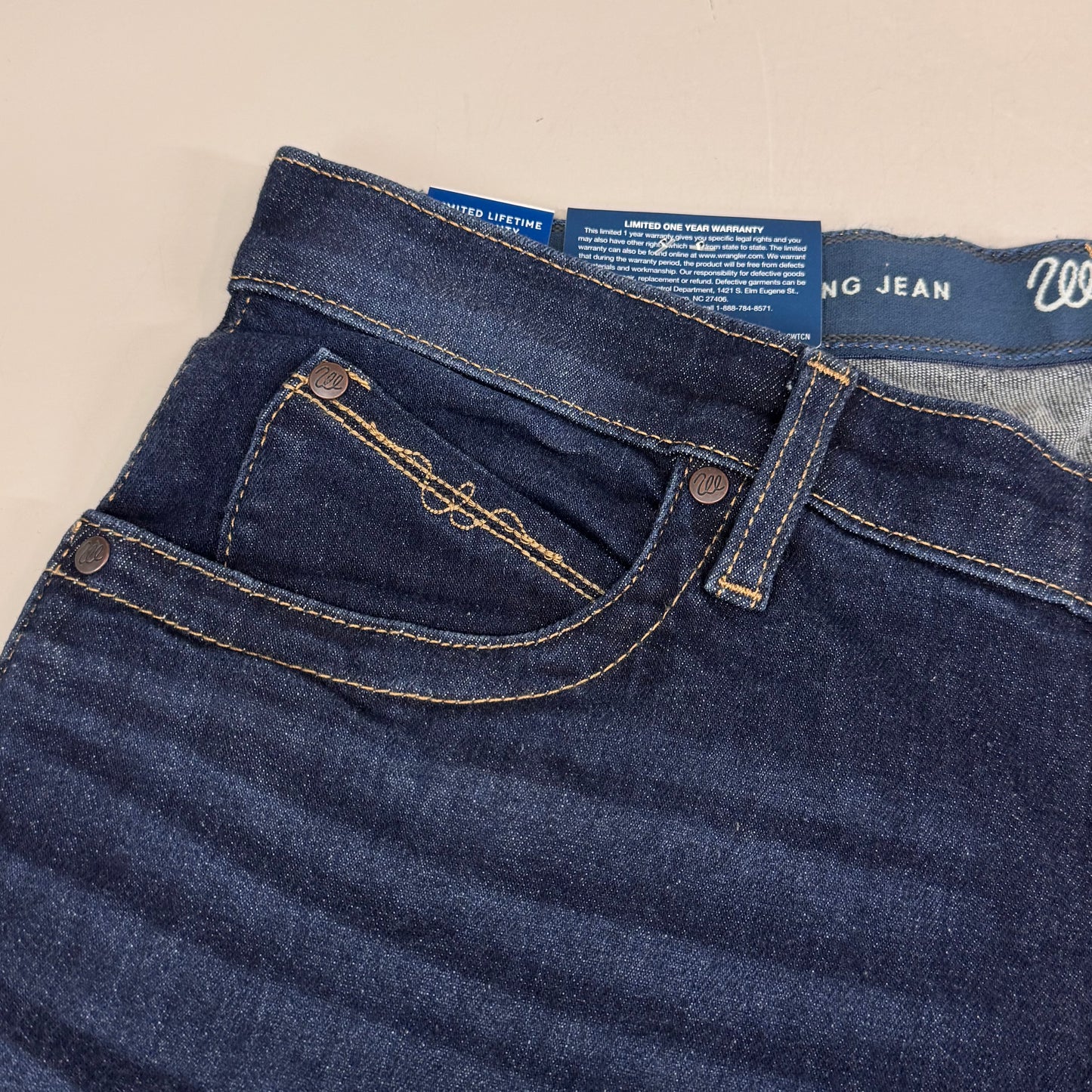 WRANGLER The Ultimate Riding Jean Q-Baby Mid-Rise 32/13 x 34 Avery 10WRQ20VA