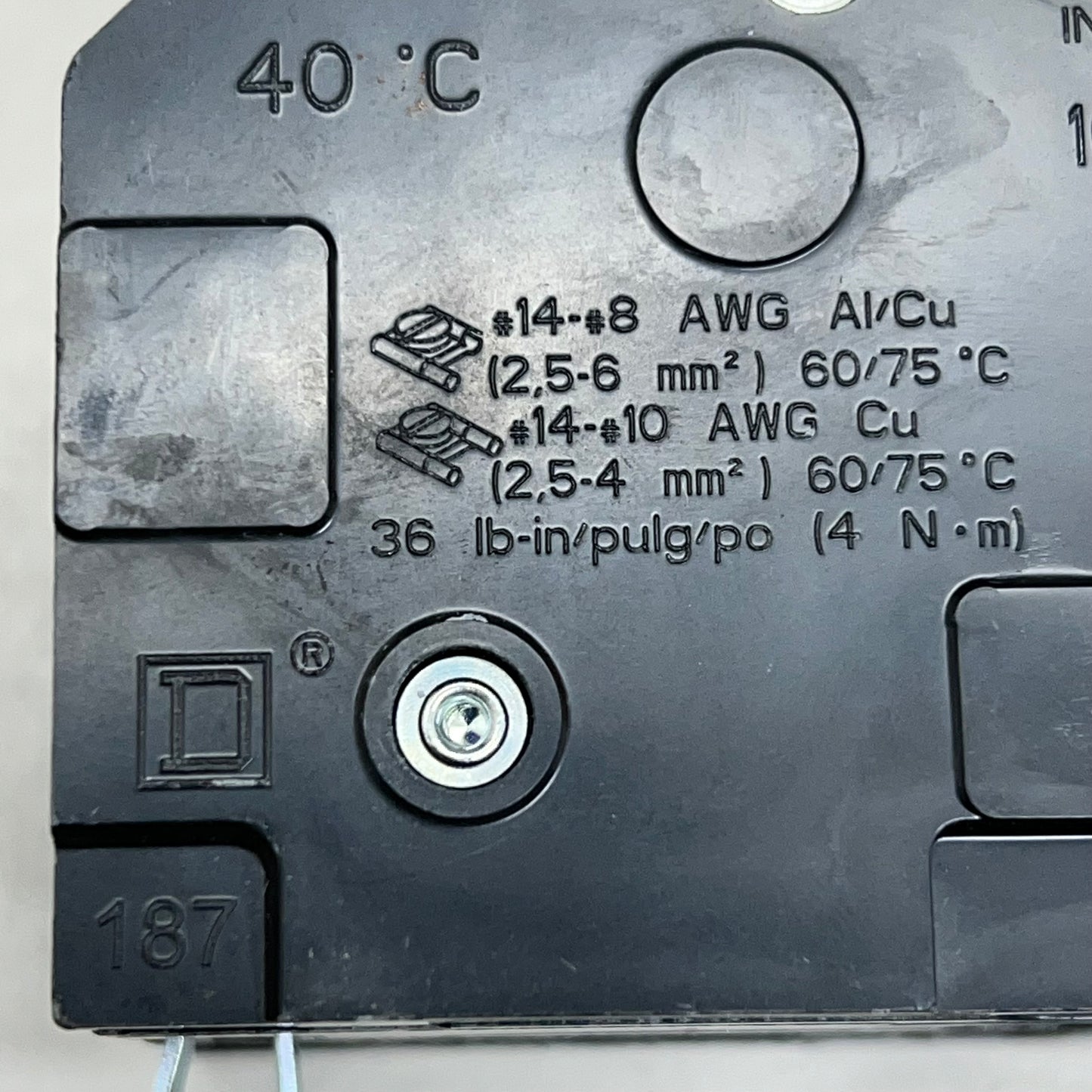 SQUARE D 15 Amp Circuit Breaker Bolt-On 3Pole 240V by Schneider Electric QOB315