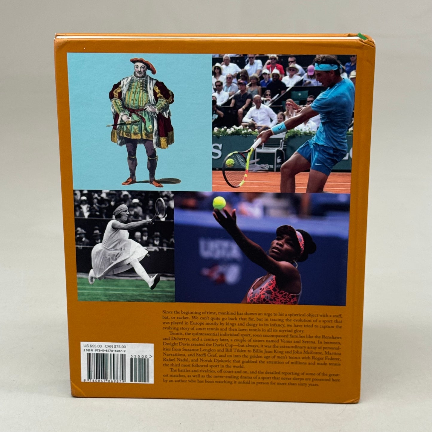 RIZZOLI (Hardcover) The History of Tennis: Legendary Champions Magical Moments Richard Evans (New (Other))