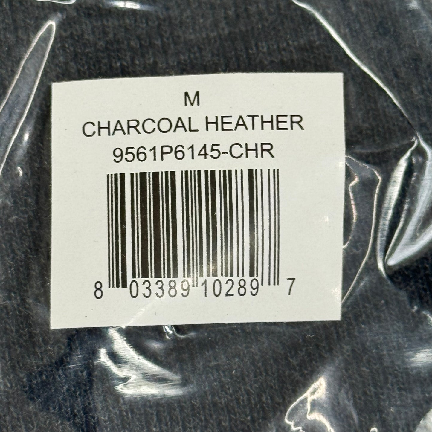 TAYLOR VINTAGE Airotec Long Sleeve Crewneck Weatherproof Shirt Men's M Charcoal Heather 9561P6145-CHR