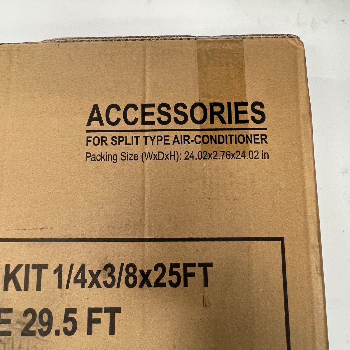 COOPER & HUNTER Bundled Installation Kit 1/4" - 3/8" 25' White PJX-N1-C25MAX