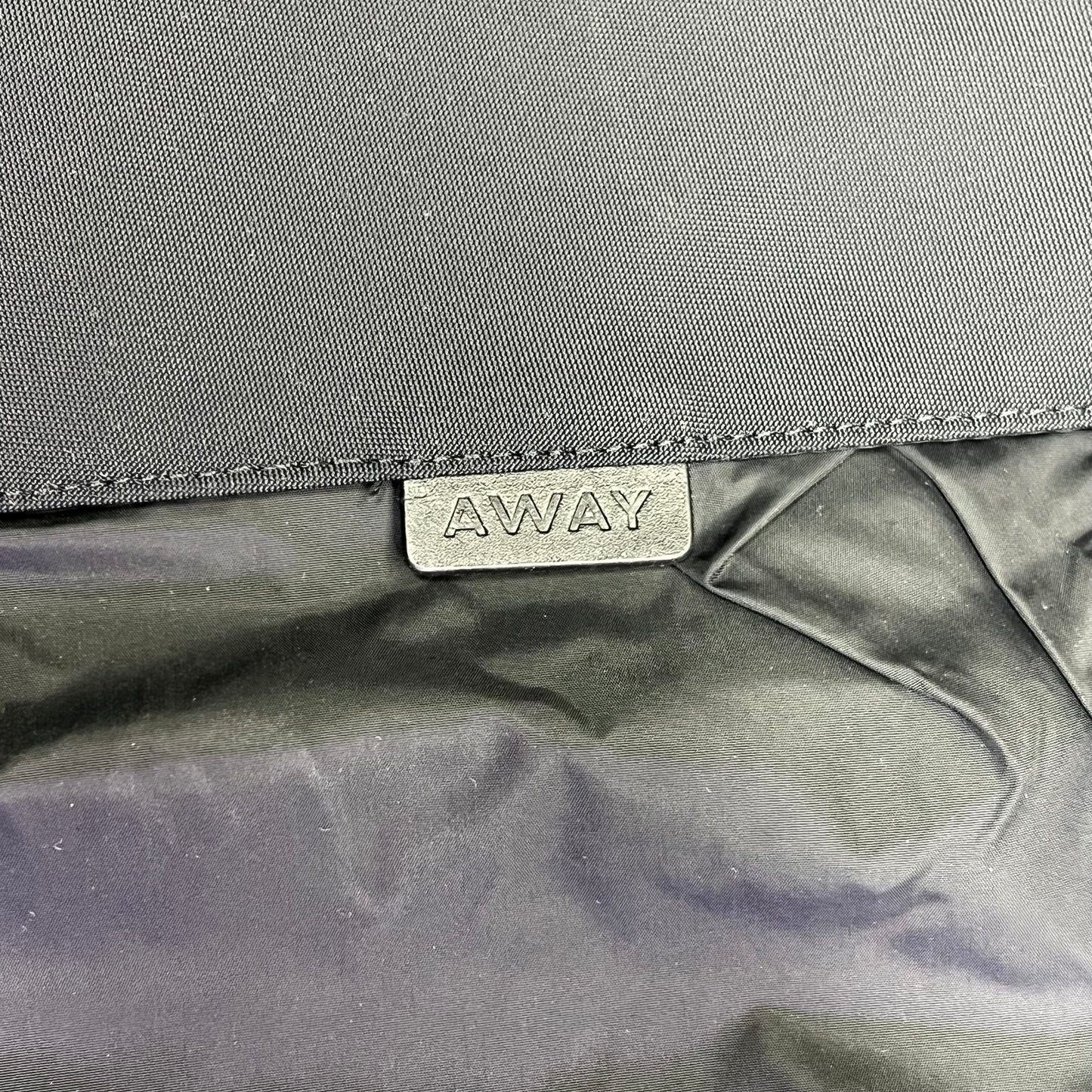 AWAY Garment Bag W/ Extra Carry Strap, Storage Pockets & Canvas Bag Black