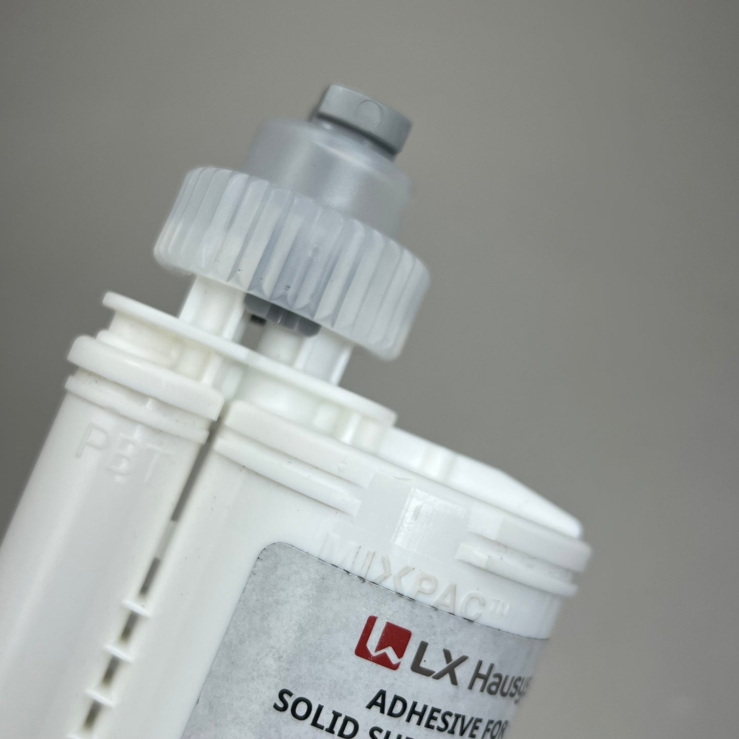 LX HAUSYS Adhesive for Solid Surface Quarts Viatera H-Macs H255 SLA/Gray 205 mL