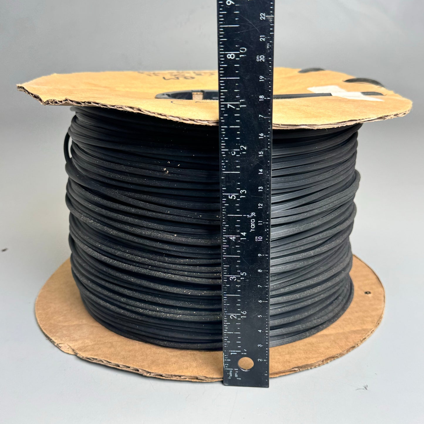 ZA@ BPC (2 PACK) Window Screen Repair Spline Spool PVC M 1/4" Black 1401500-6 D