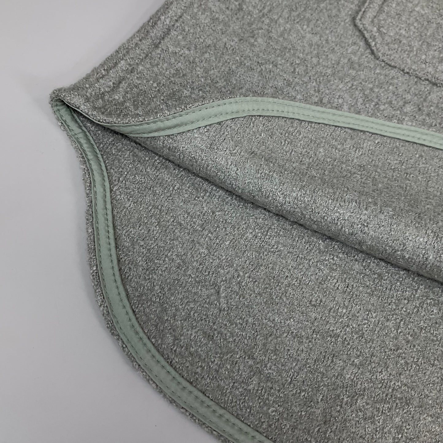 LEVI'S Front Button Cropped Jacket W/ Laydown Collar Women's Small Tea Green 595450040