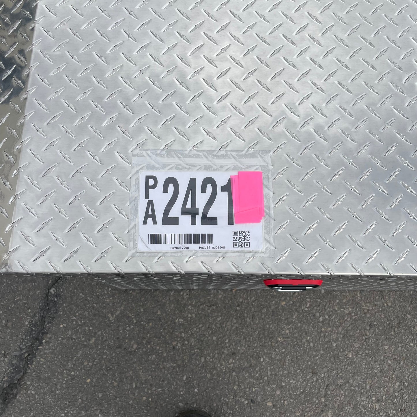 ZA@ WEATHER GUARD Saddle Box, 15 cubic ft, Aluminum 123-0-04
