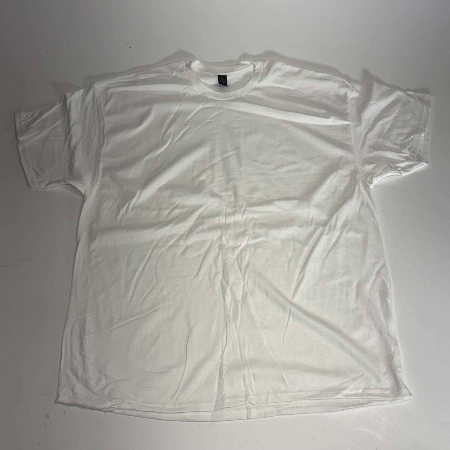 ZA@ GILDEN (12 PACK) Unisex Heavy Cotton T-shirts Short Sleeve Unisex Sz 2XL White