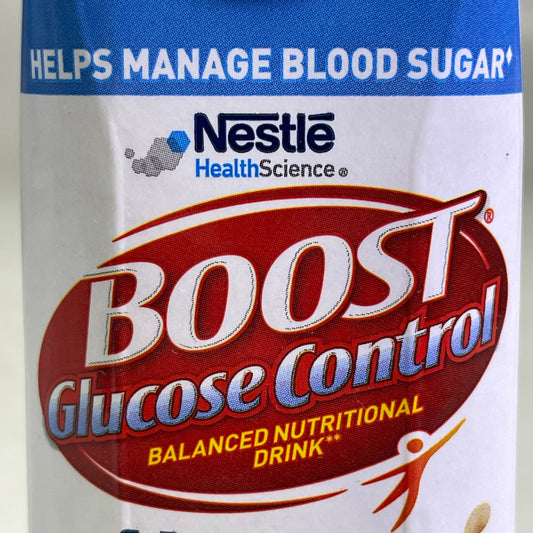 ZA@ NESTLE (24 Pack) Boost Breeze Very Vanilla Flavor 8 fl oz BB 12/25 F