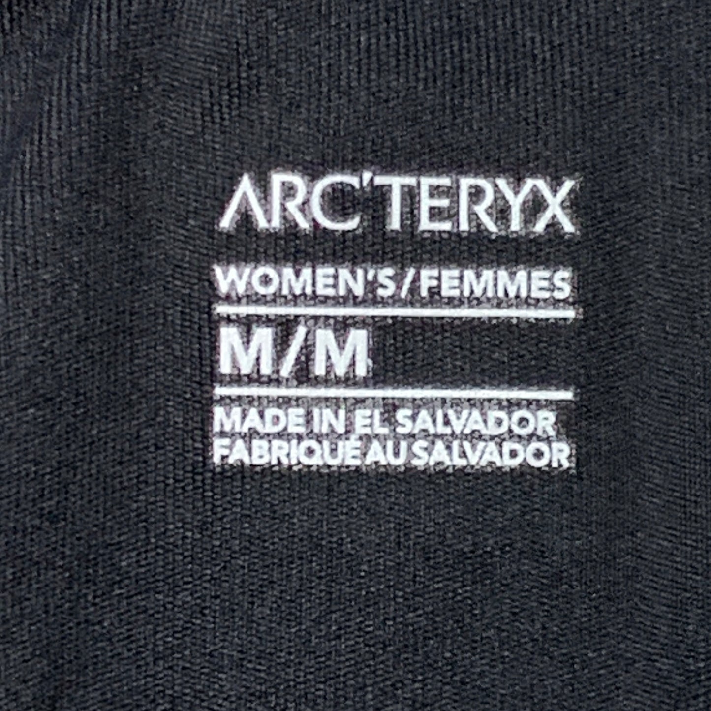 ARC’TERYX Rho Heavyweight Bottom Fleece Base Layer Women's Sz M Black 29859