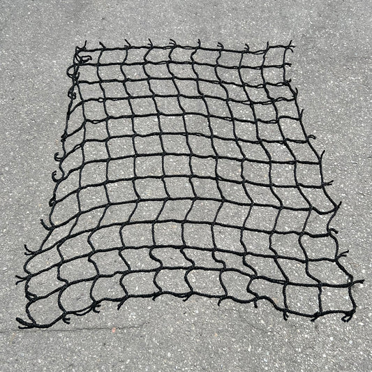 PAYWUT? (40 PACK) Braided Nylon Rope Mesh / Net Black Sz 42"L x 37"W