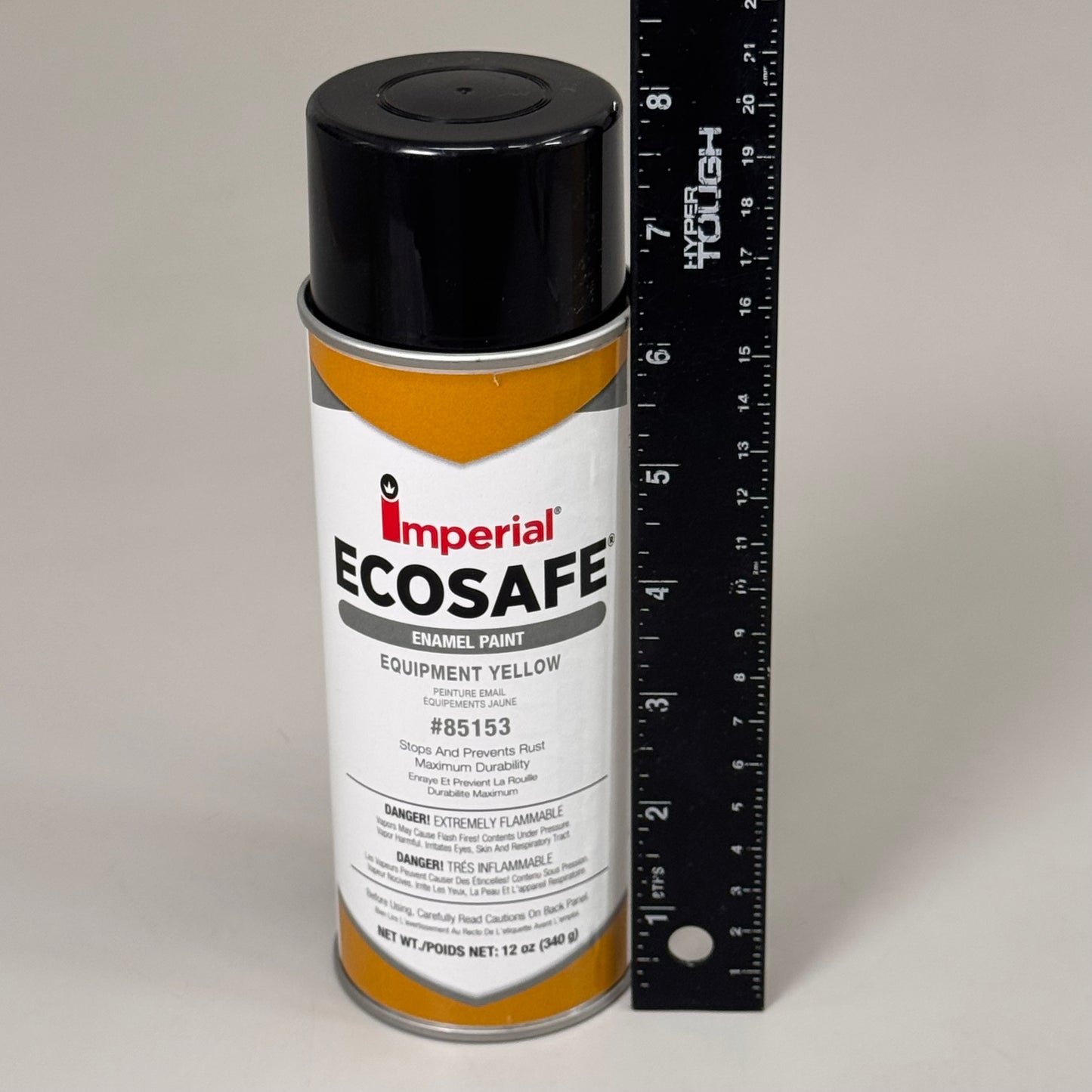 IMPERIAL (2 PACK) EcoSafe Gloss Enamel Paint Acrylic Base Equipment Yellow 12oz