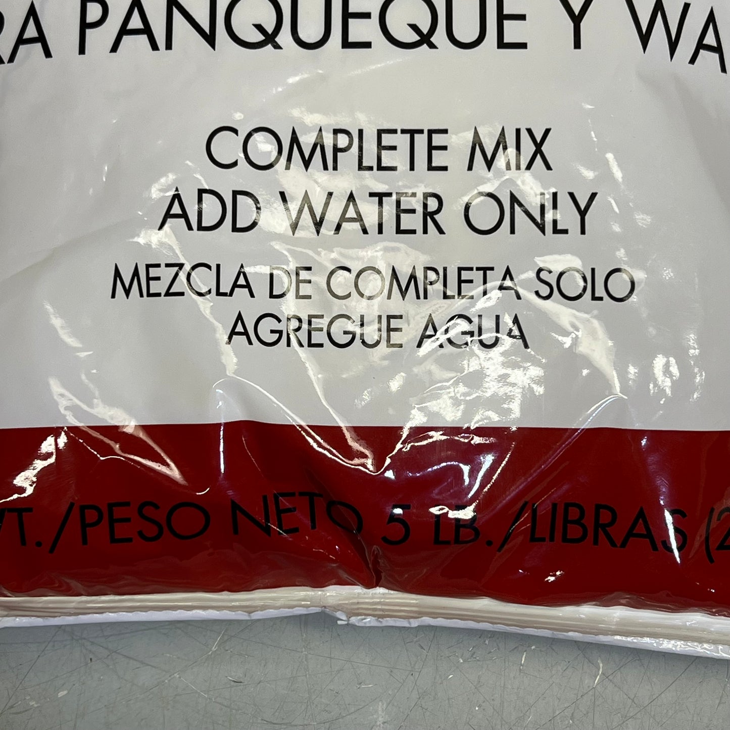 ZA@ ZA@PIONEER (2 PACK, 5 POUND EACH) Conestoga Sweet Cream Pancake & Waffle Mix White BB 08/25 D