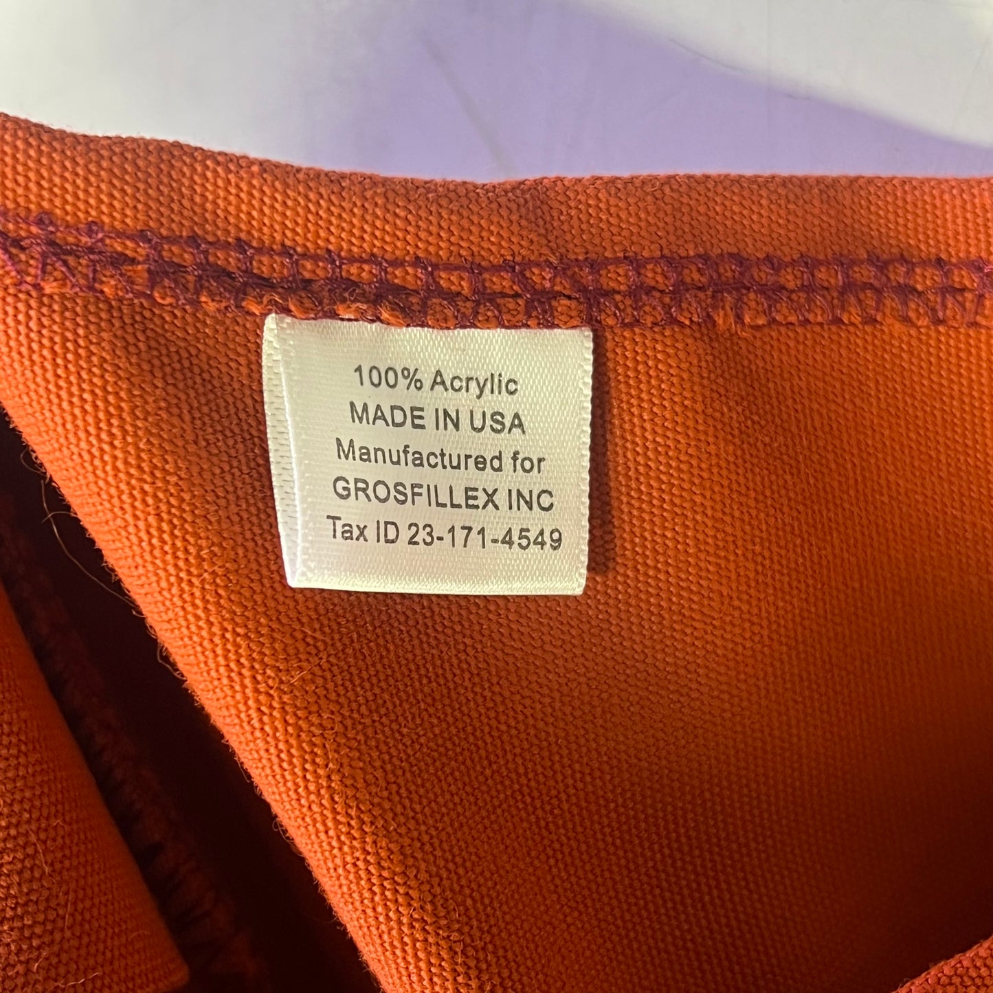 GROSFILLEX Wooden Market Outdoor Umbrella 7' Fits 1-1/2" Holes Terra Cotta