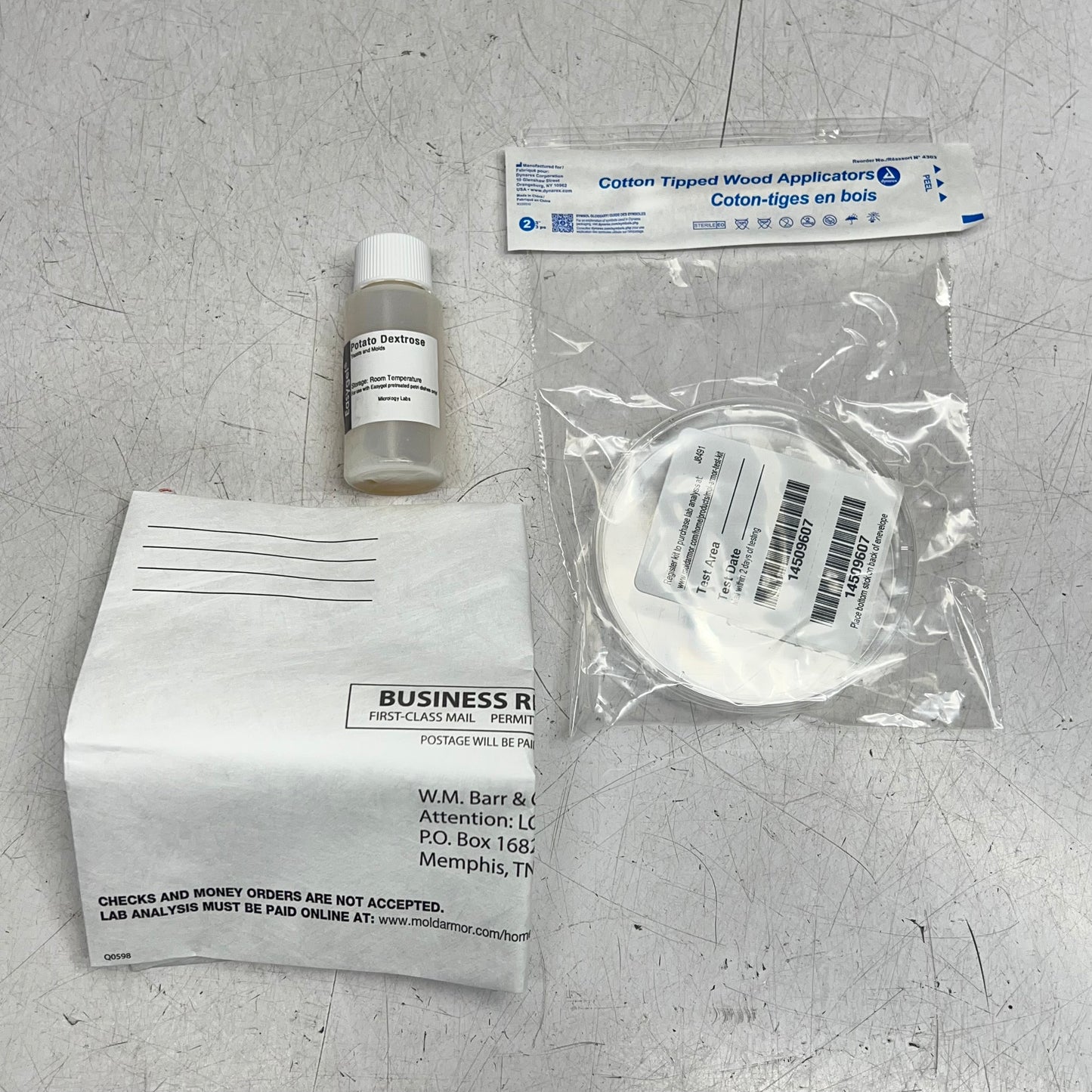 MOLD ARMOR (2 PACK) Do It Yourself Mold Test Kit Results In 24-48 Hrs FG500