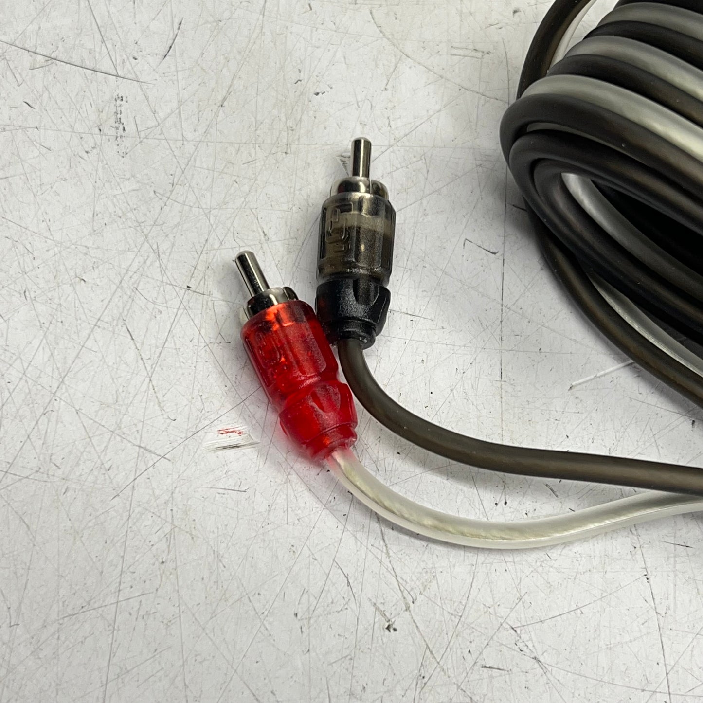 METRA Interconnect Rca Cable Stereo Audio Equipment 17' 2 CH Red/Black BY-RC17