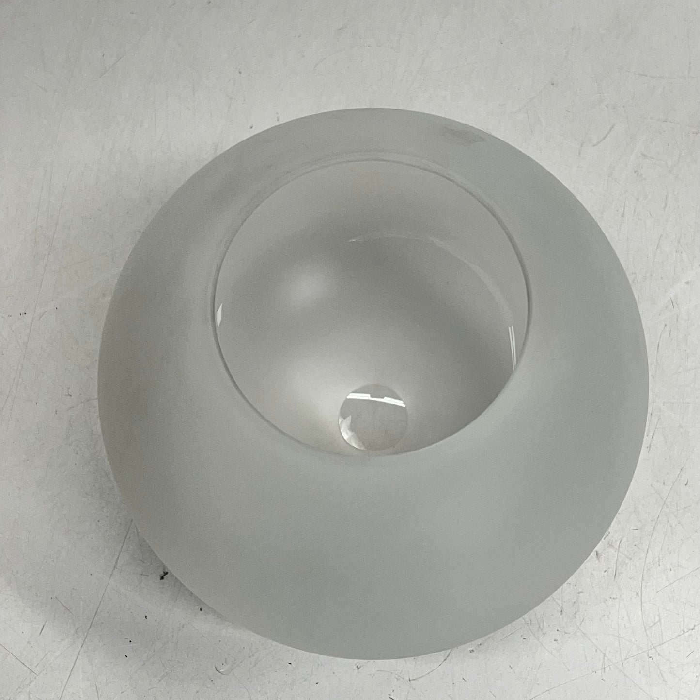 ZA@ Spherical Lamp Shade/light Fixture Replacement  ~8" Frosted White