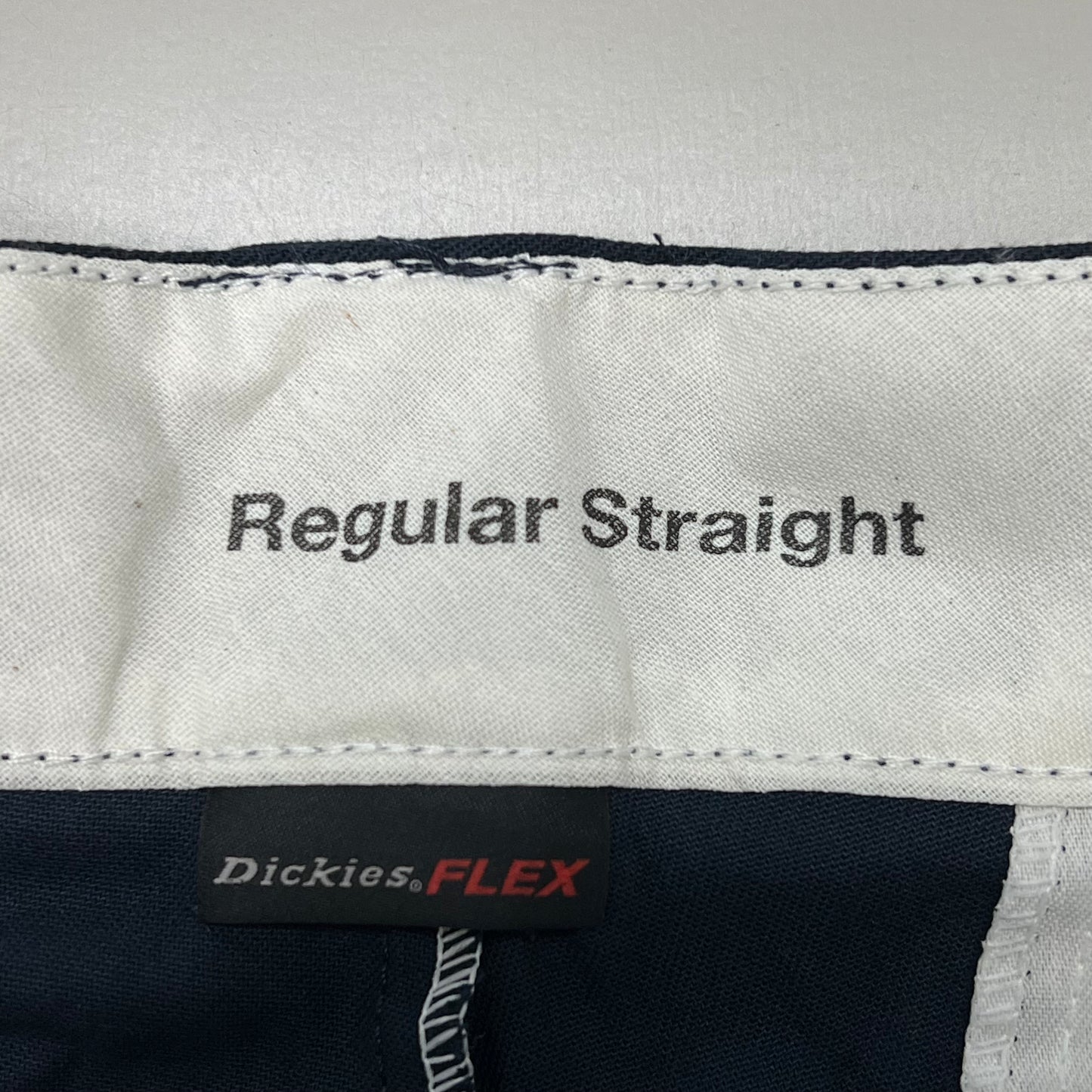 DICKIES Flex Regular Fit Cargo Straight Leg Pant Men's 36X32 Dark Navy WP595DN