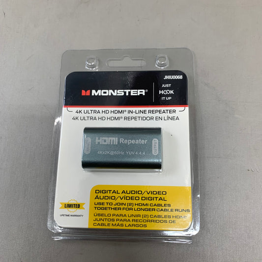 MONSTER Vanco International LLC HDMI Repeater Adapter Blue JHIU0068