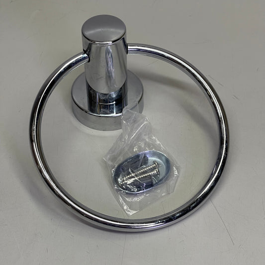 PIONEER Mod Towel Ring 6" Diameter Chrome 7MT034