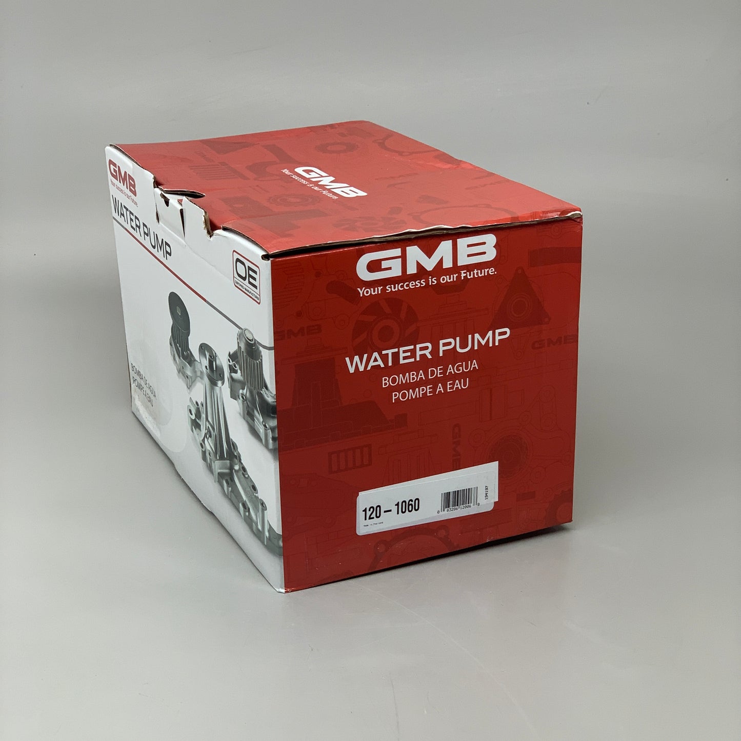 GMB Engine Water Pump for Dodge/Plymouth Vehicles 194197 120-1060