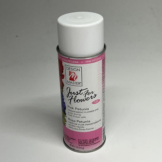 DESIGN MASTER (2 PACK) Just For Flowers Transparent Dye Spray 11oz Pink Petunia