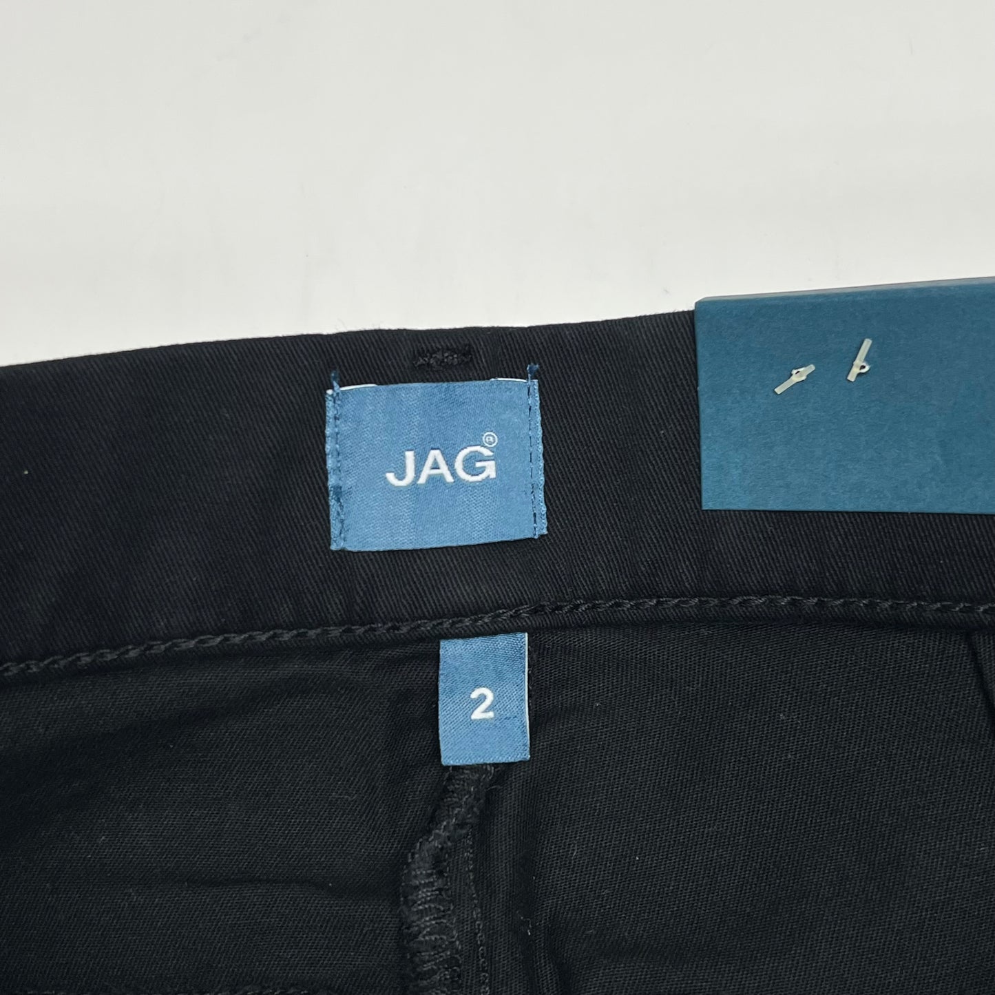 JAG Maddie 5" Short Pull-on Interior Elastic Women's Sz 2/5 Black J5105TWL616