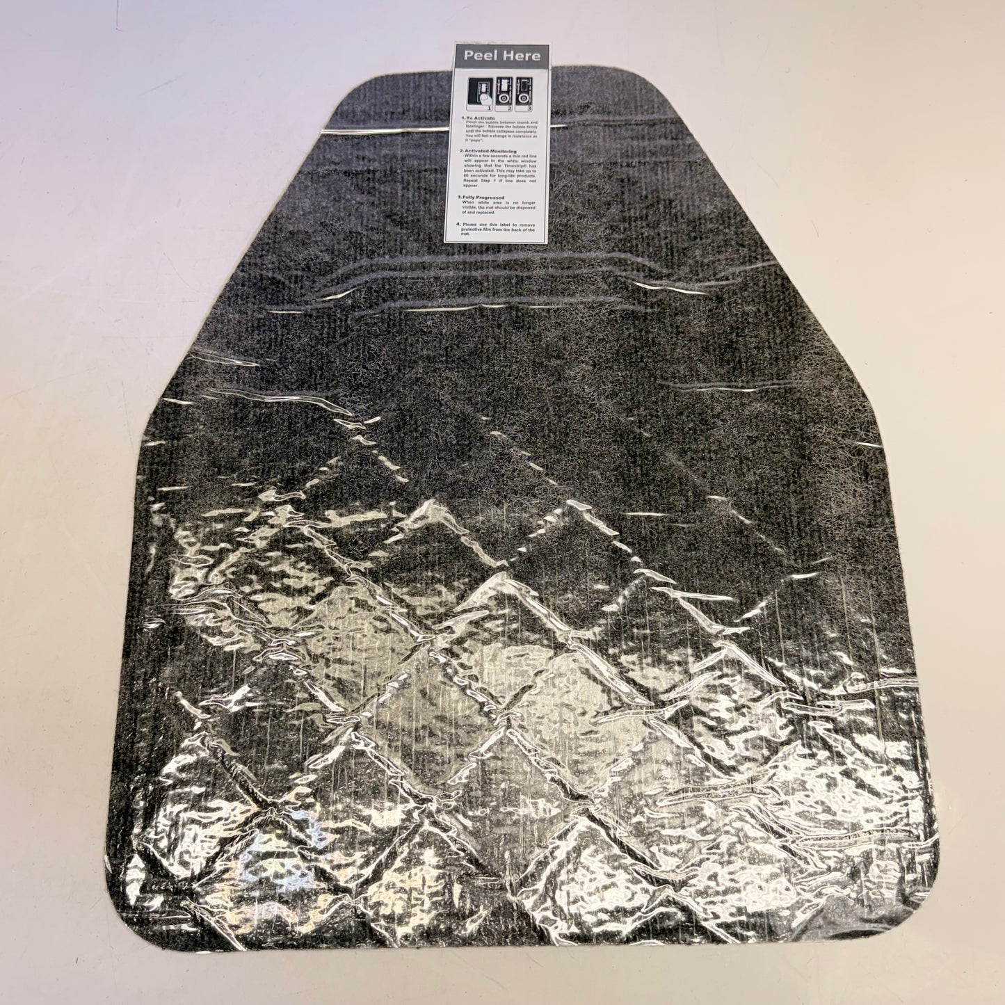 CLEAN SHIELD (6 PACK) Urinal Mats 17.25" x 20.5" Charcoal 4465 (New-Other)