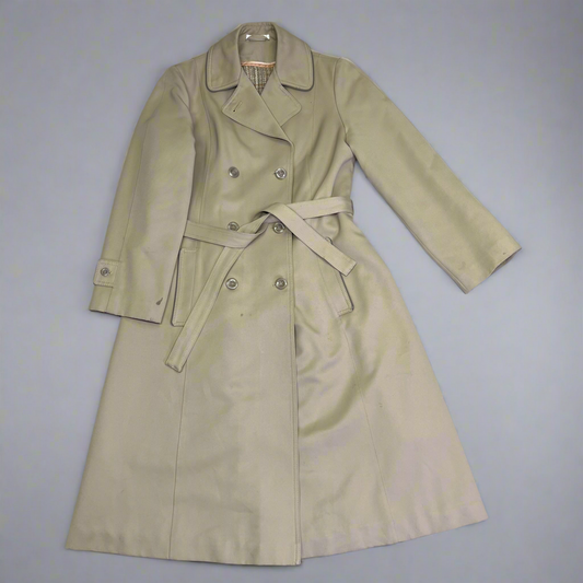 FORECASTER OF BOSTON Zip Out Liner Trench Coat Women's Sz 9/10 Khaki (Used)