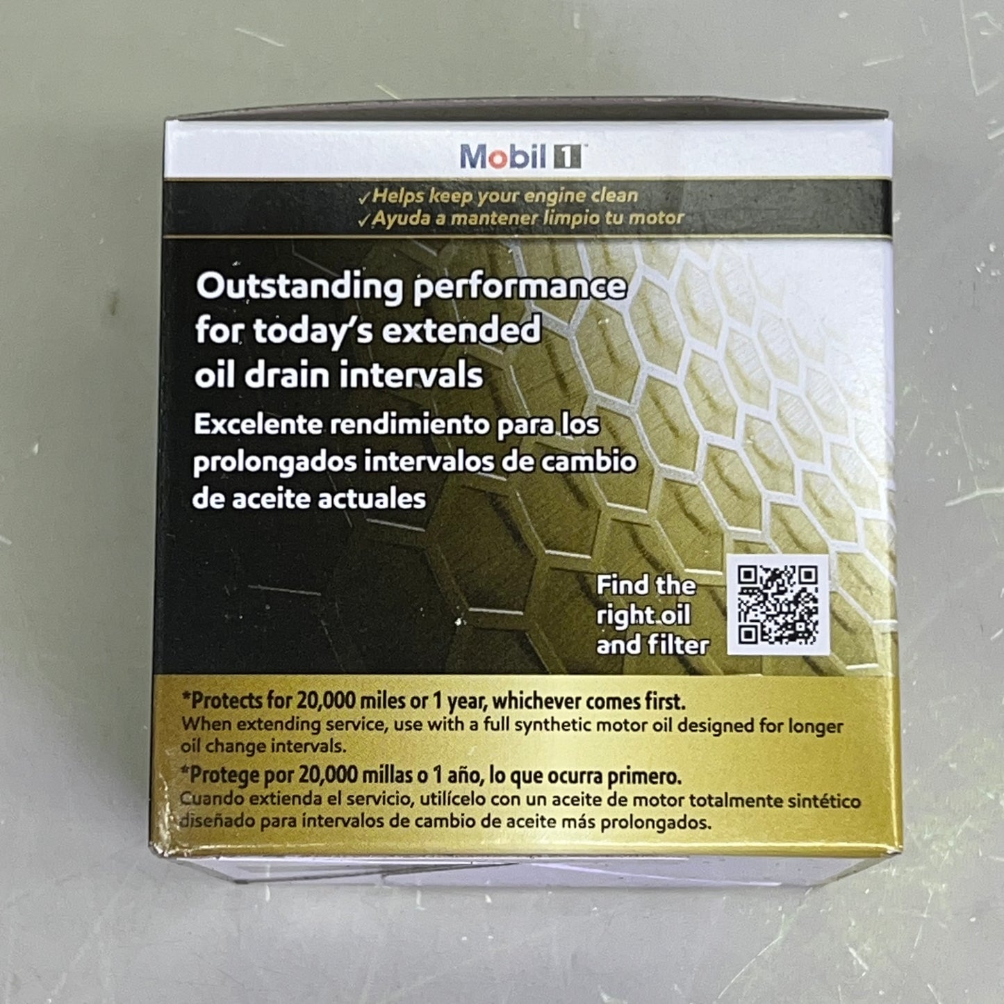 MOBIL 1 (2 PACK) Oil Filter Extended Performance Protects 20,000 Miles M1-210A