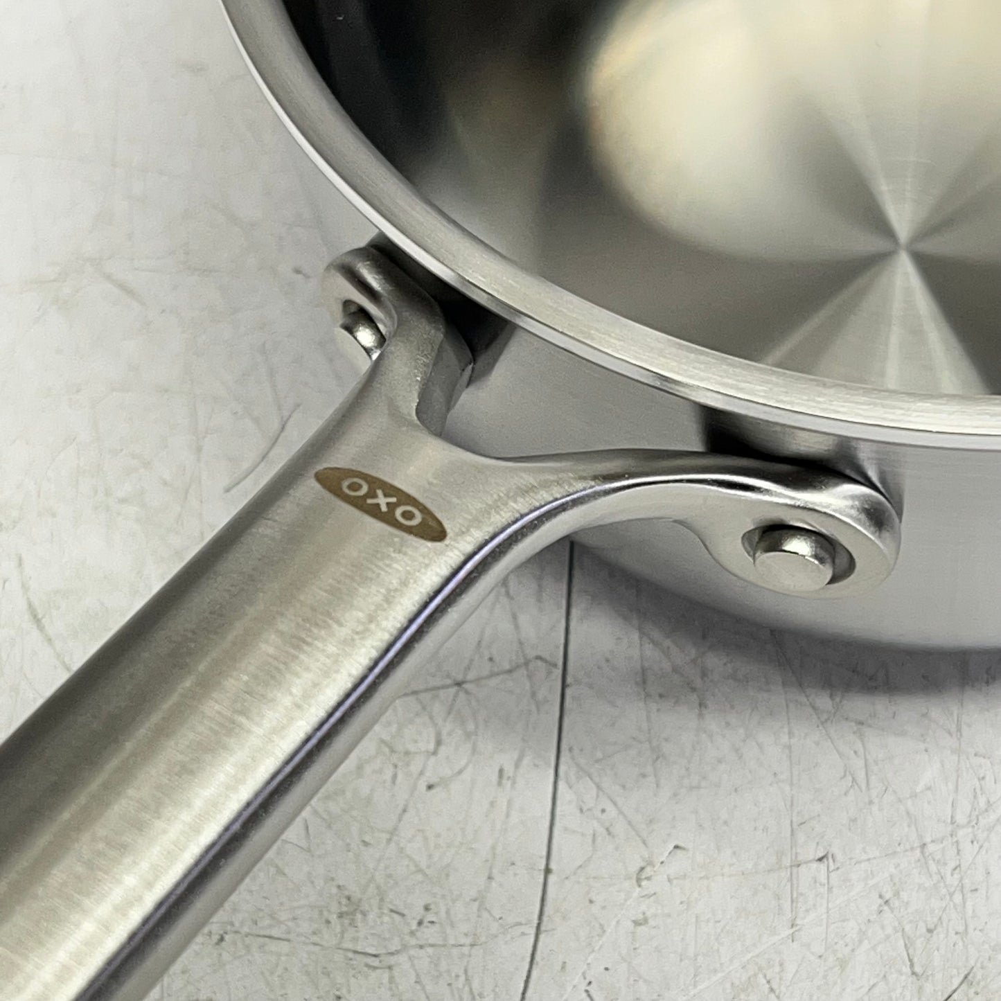 OXO Stainless Steel Mira Series Sauce Pans W/ Lid 1.7qt & 3.3qt CC005891-001