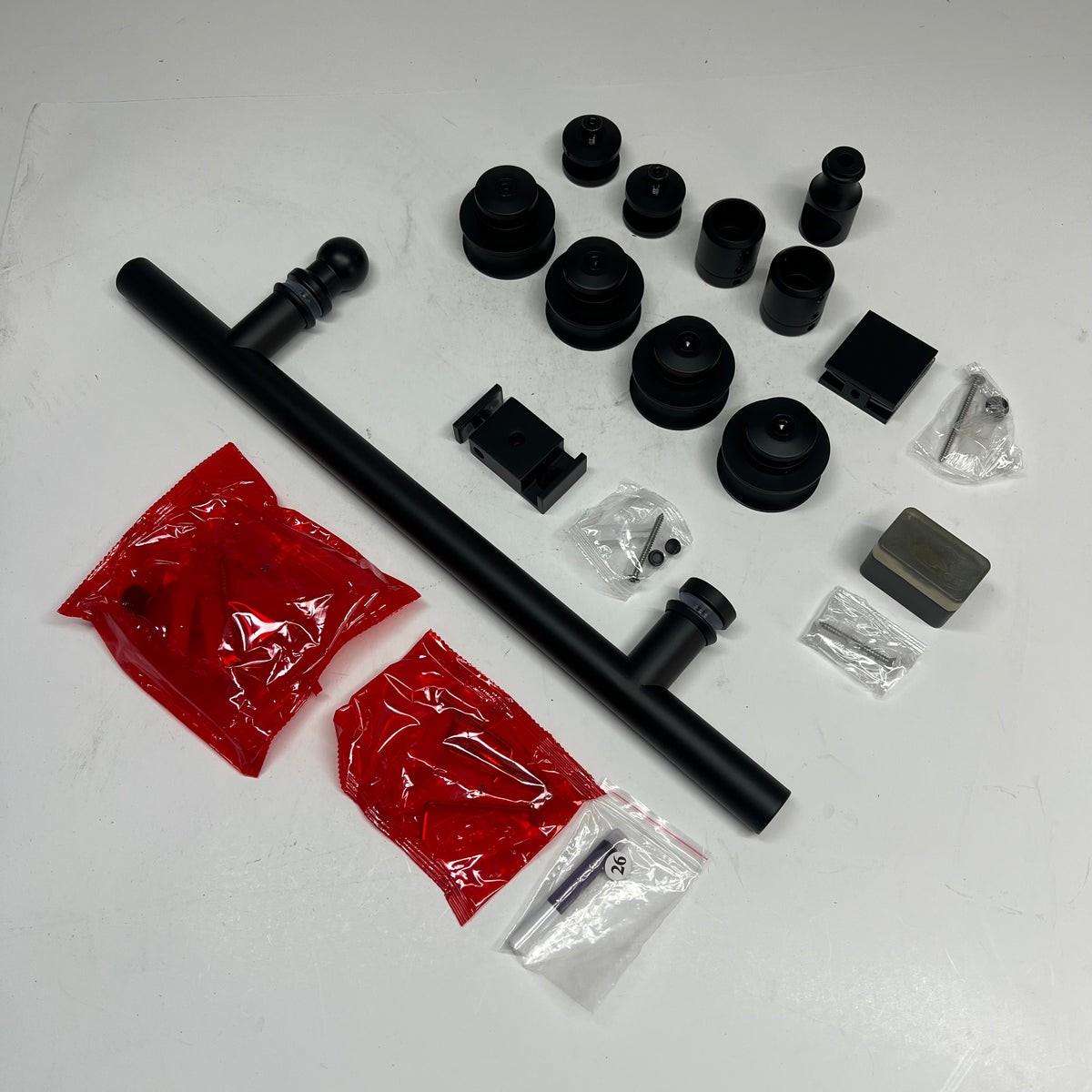 DREAM LINE Parts For Sliding Shower Door Hardware Assy Matte Black SHDRAC612209