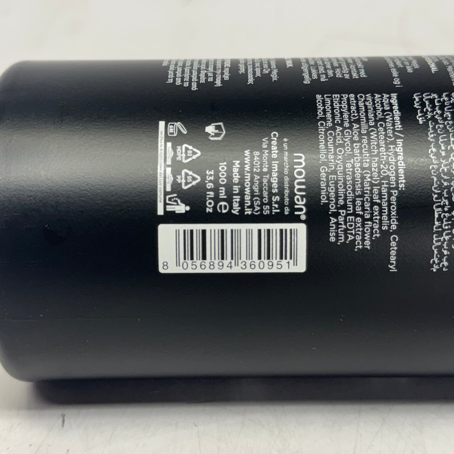 MOWAN MEGIX DEV Cream Developer 32Vol 9.3% with Keraveg-18 33.6 fl oz.