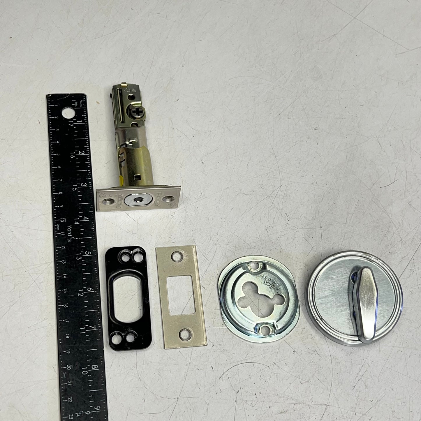 PAMEX Single Cylinder Deadbolt Fd2Series Solid Brass Cylinder Satin Chrome FDPSA