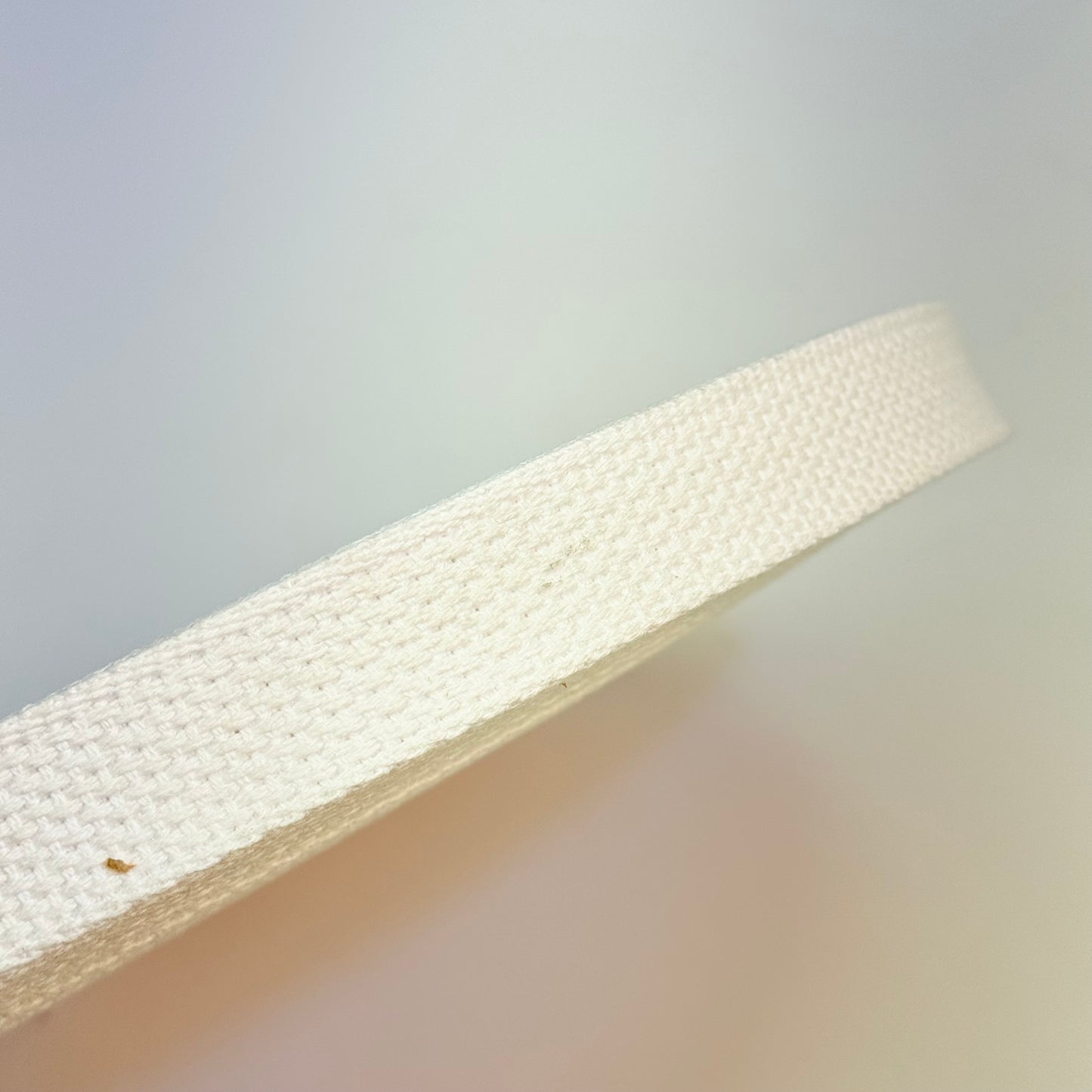 ZA@ Heavy - WT Cotton Webbing 1" X 50 Yds White WEBC20WH - New (AS-IS)