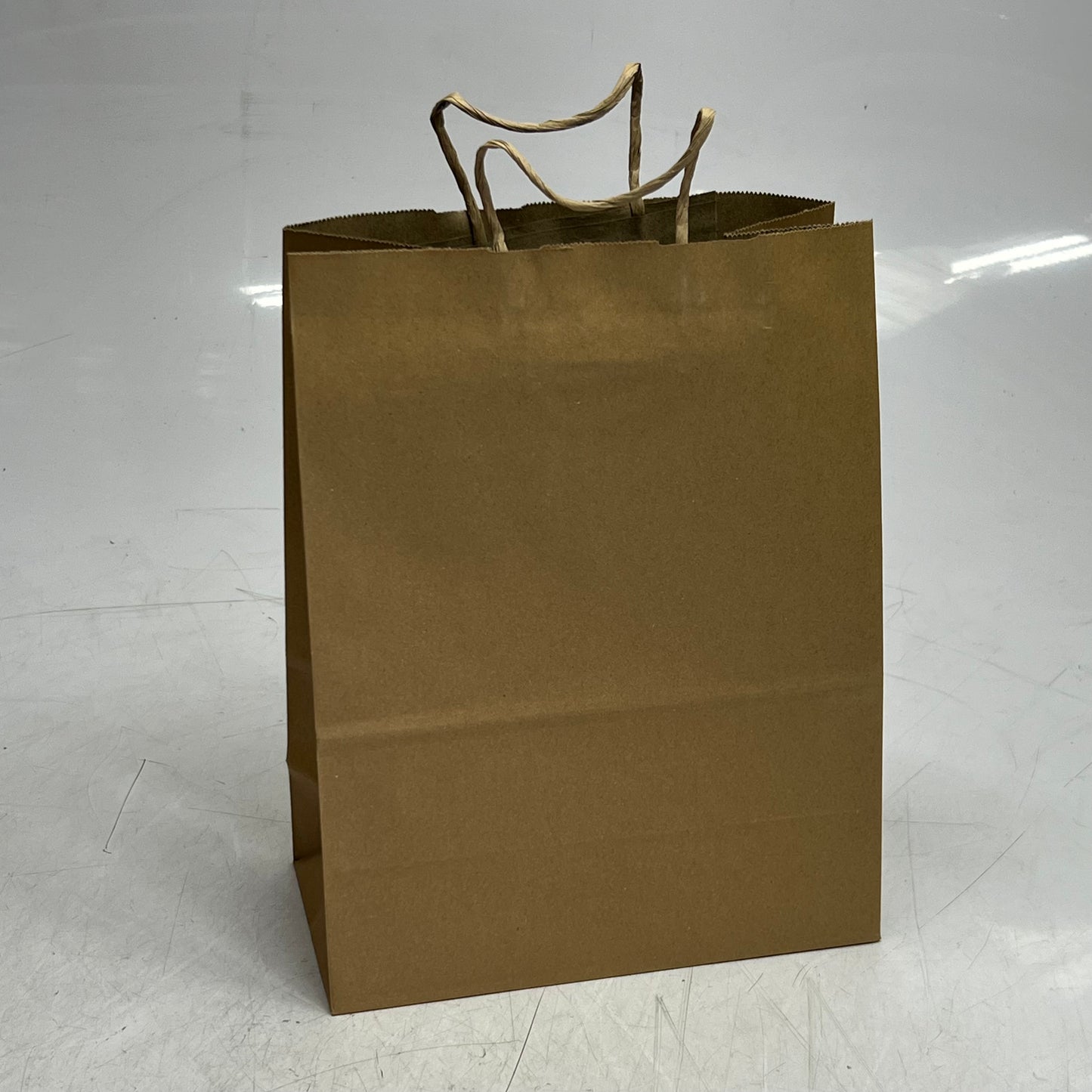 ZA@ (250 PACK) Premium Natural Kraft Bags Sz 10" x 5" x 13"