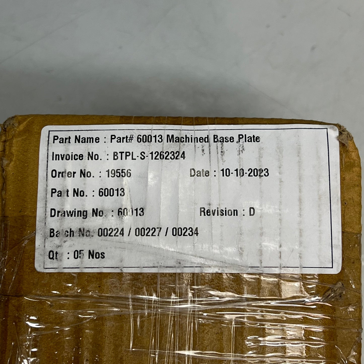 RUST-X Machined Base Plate Chrome 60013