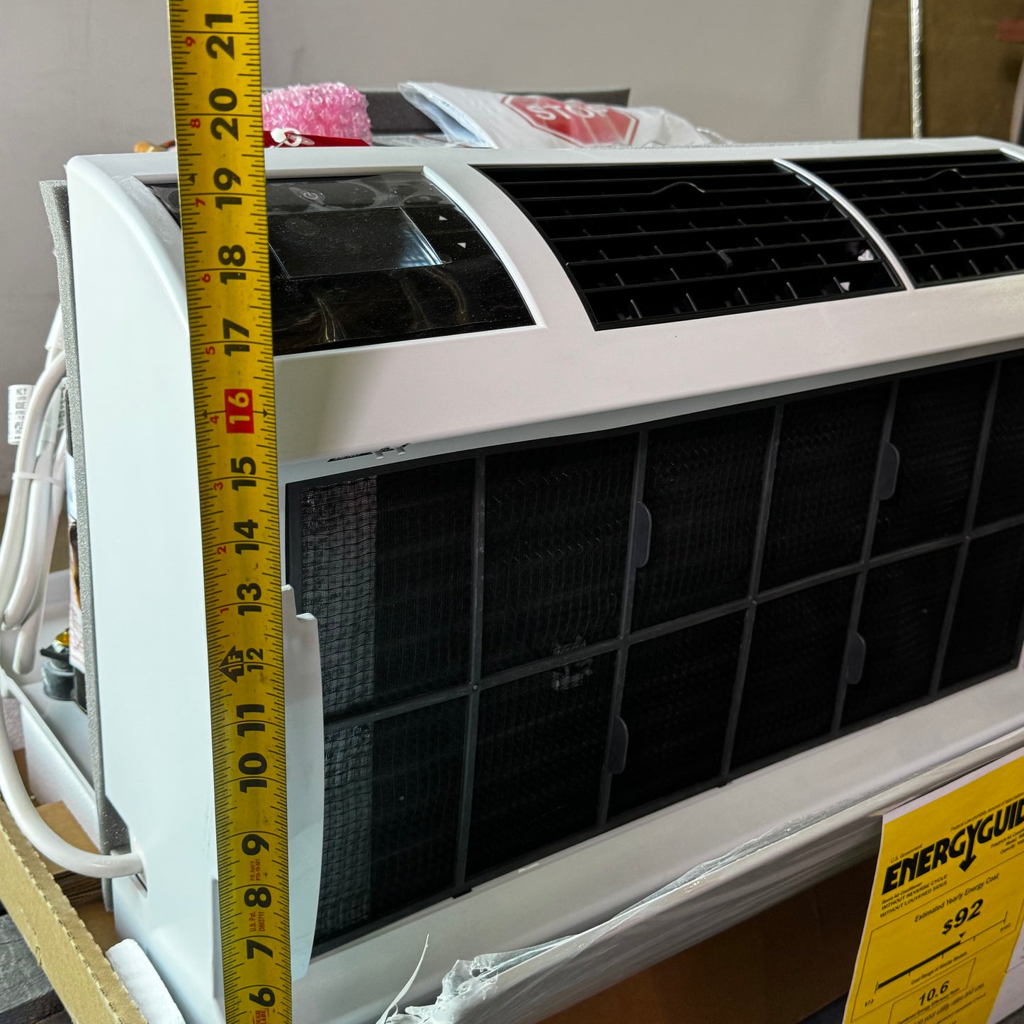 FRIEDRICH Wall Air Conditioners 12000 BTU Cool, 230V White WET10A33A (New Other, Minor Damage)